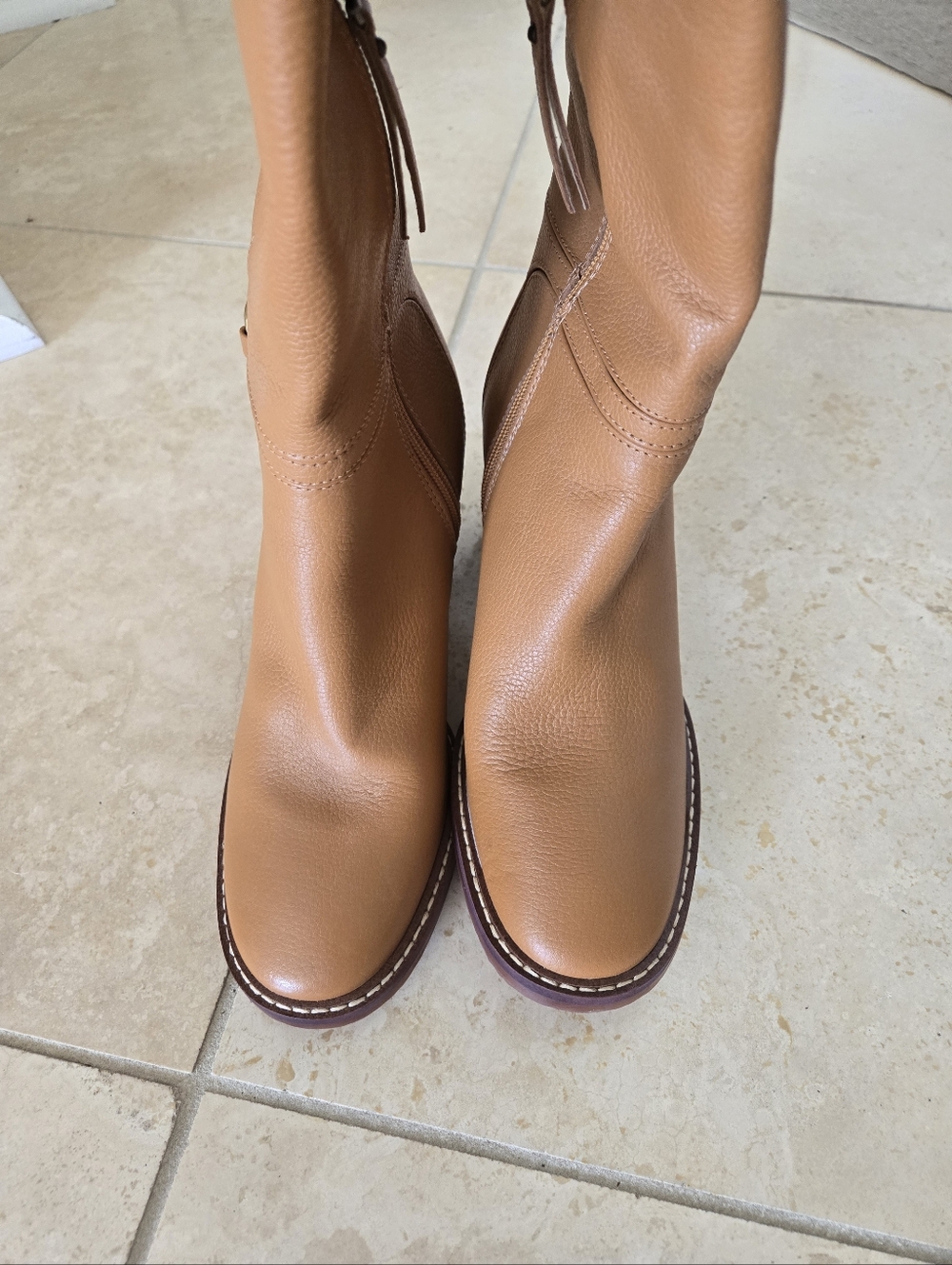 Sam Edelman Elsy Block Heel Boots, New No Box - Picture 6 of 13